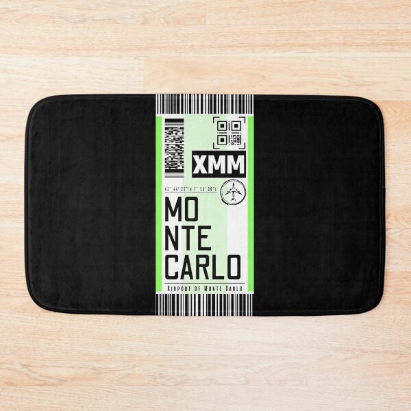 Item preview, MONTE CARLO classic luggage tag travel sticker designed and sold by LeddsoDello.