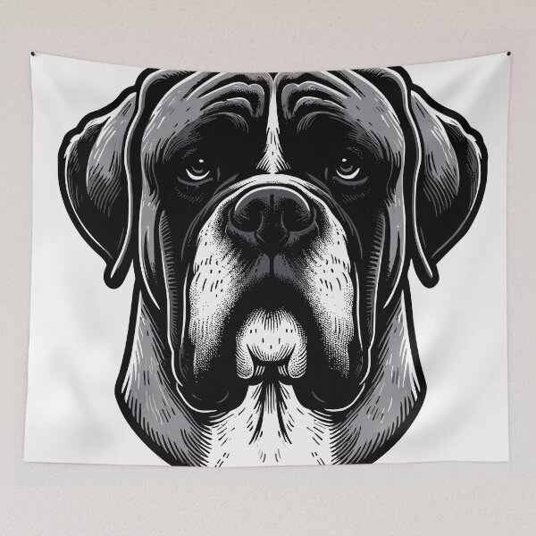 Item preview, Noble Mastiff Portrait designed and sold by RyanBelandres.
