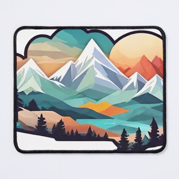 Item preview, Abstract Serenity: Expressing Tranquility Through Landscapes (228) designed and sold by WASjourney.