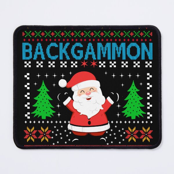 Item preview, Backgammon Board Game Christmas designed and sold by KrisRubinArt.