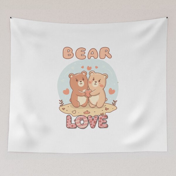 Item preview, Bear Love Kids 3 designed and sold by HahaHandlesHub.