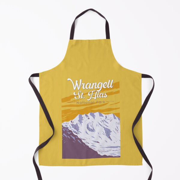 Item preview, Wrangell St. Elias National Park Illustration Travel Art Vintage designed and sold by KrisSidDesigns.
