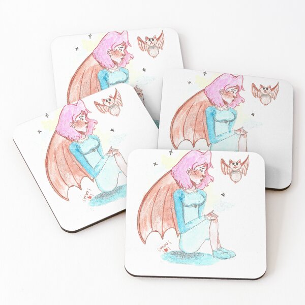 Item preview, Bat Girl (Monster) designed and sold by nanuartworks.