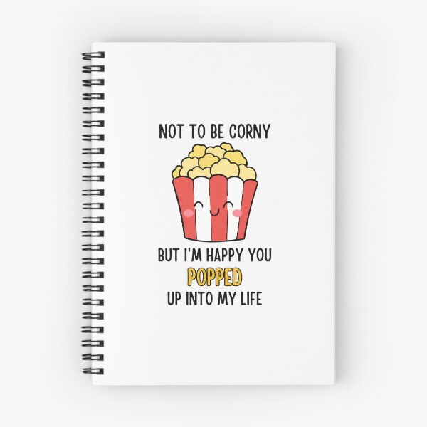 Item preview, Funny pun - Not to be corny but i'm happy you popped up into my life designed and sold by PurpleWay.