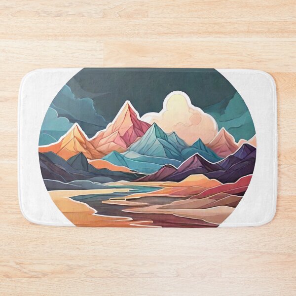 Item preview, Abstract Vista Symphony: Artistic Explorations of Landscapes (230) designed and sold by WASjourney.