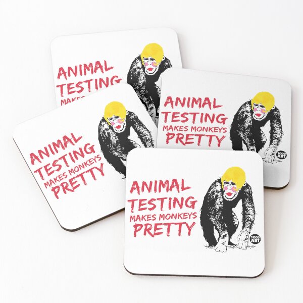 Artikelvorschau, ANIMAL TESTING MONKEYS PRETTY entworfen und verkauft von TODD GOLDMAN.