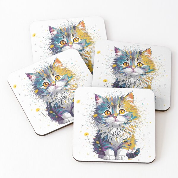 Item preview, Dandelion Cat Lovers Cats Kittens designed and sold by Mayalogo.