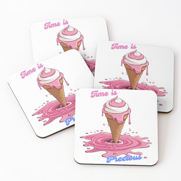 Item preview, Time is precious, icecream cone designed and sold by philosofull.