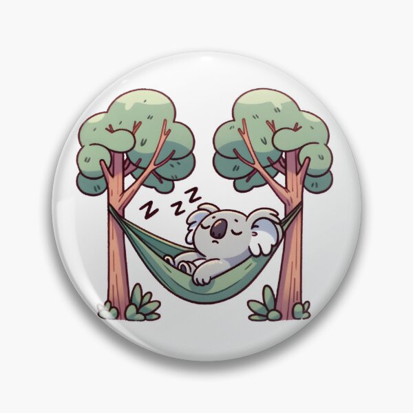 Artikelvorschau, Koala's Peaceful Nap in a Forest Hammock entworfen und verkauft von UmbrellaStudio1.