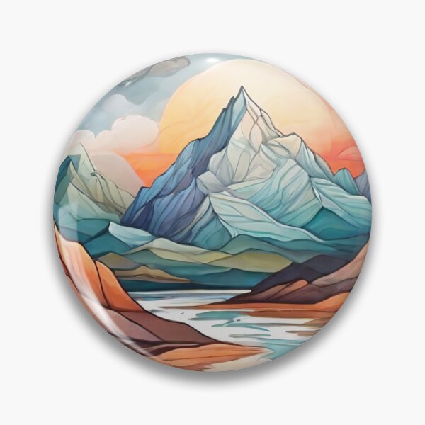 Item preview, Enigmatic Terrains: Abstract Landscapes Unveiled (231) designed and sold by WASjourney.