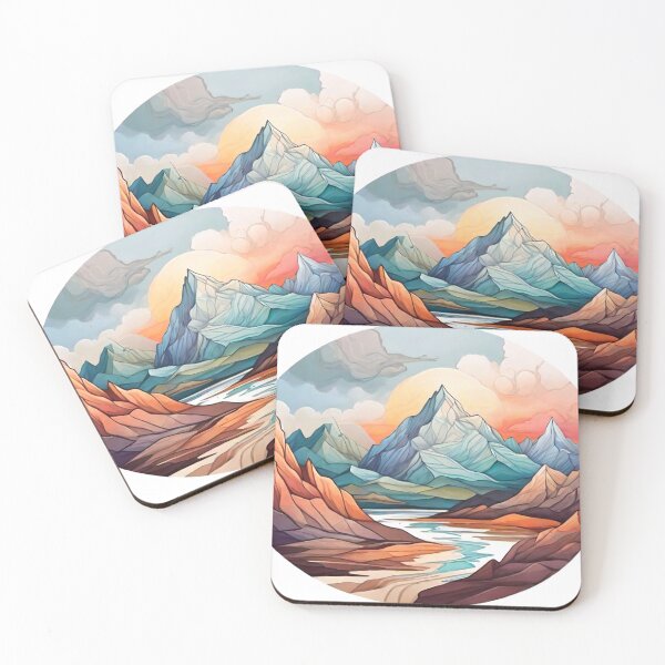 Item preview, Enigmatic Terrains: Abstract Landscapes Unveiled (231) designed and sold by WASjourney.
