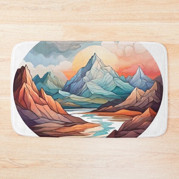 Item preview, Enigmatic Terrains: Abstract Landscapes Unveiled (231) designed and sold by WASjourney.