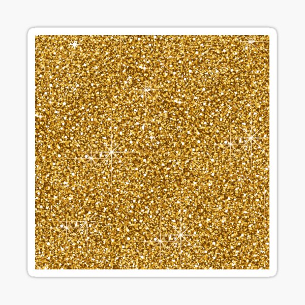 Sparkling Gold Sticker