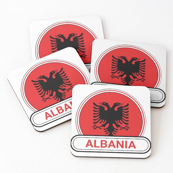 Item preview, Albania Country Badge - Albania Flag designed and sold by chrisrivait.