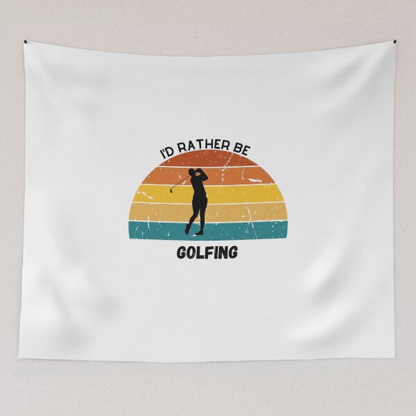 Item preview, I'd Rather Be Golfing - golfing design - Plays Golf  designed and sold by CYGIS STORE.