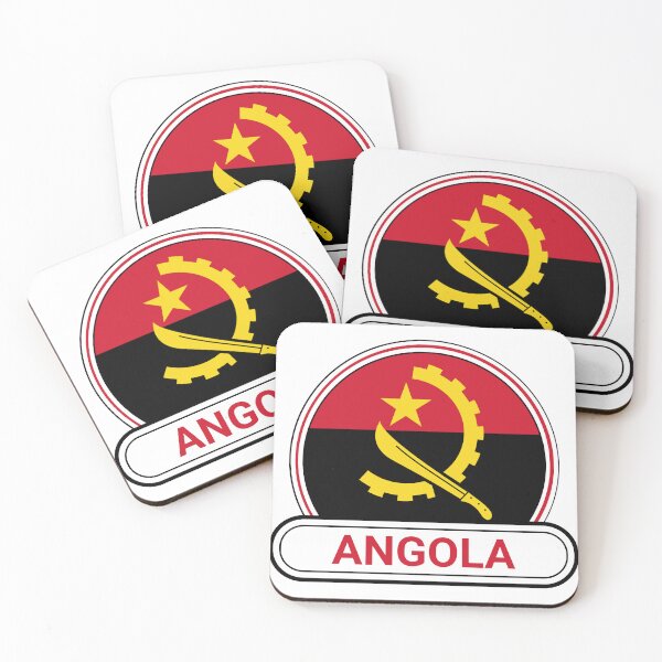 Item preview, Angola Country Badge - Angola Flag designed and sold by chrisrivait.