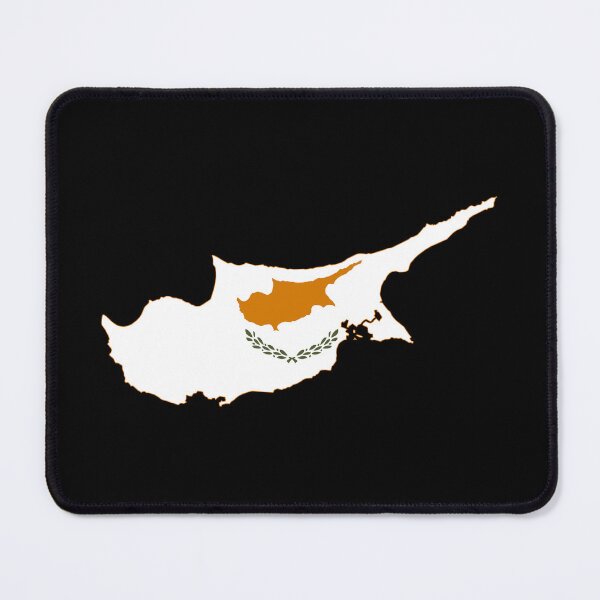 Item preview, Cyprus Flag Map designed and sold by feether-store.
