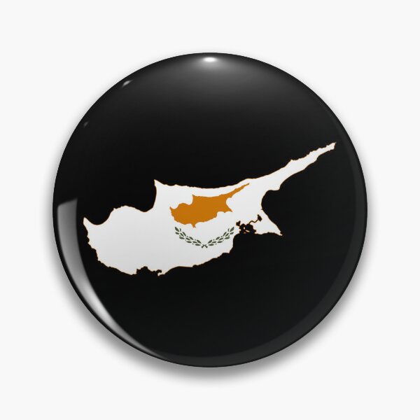 Item preview, Cyprus Flag Map designed and sold by feether-store.