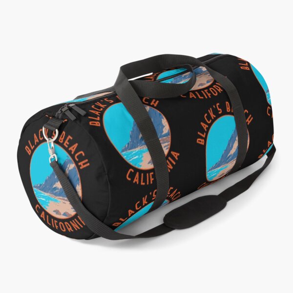 Item preview, Black's Beach California Retro Distressed Circle designed and sold by KrisSidDesigns.