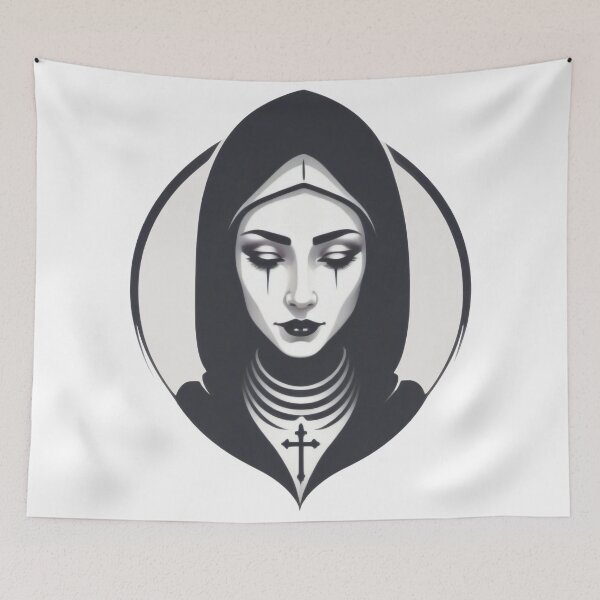 Item preview, Nun with a Cross designed and sold by stylefusion20.
