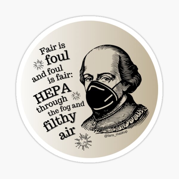 Macbeth HEPA on Sticker