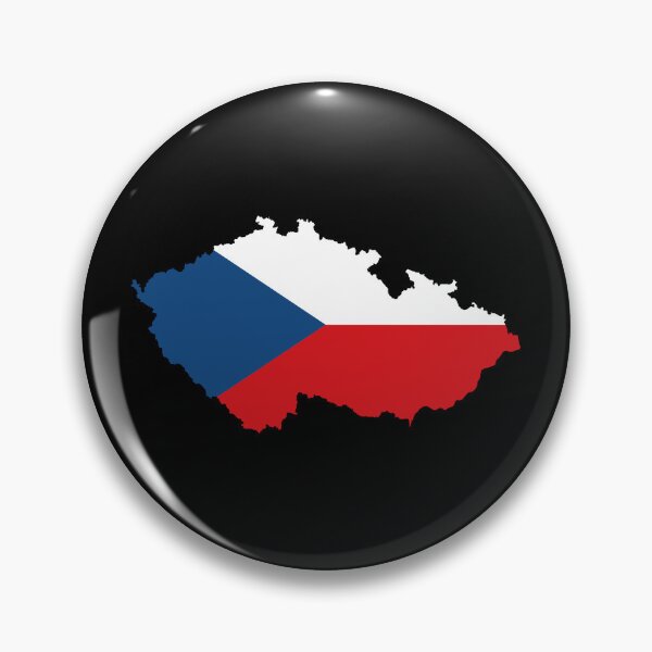 Item preview, Czechia Map Flag designed and sold by feether-store.
