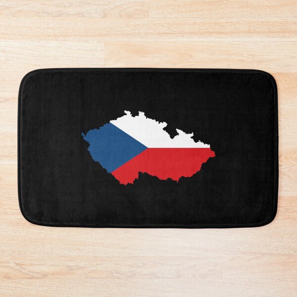 Item preview, Czechia Map Flag designed and sold by feether-store.