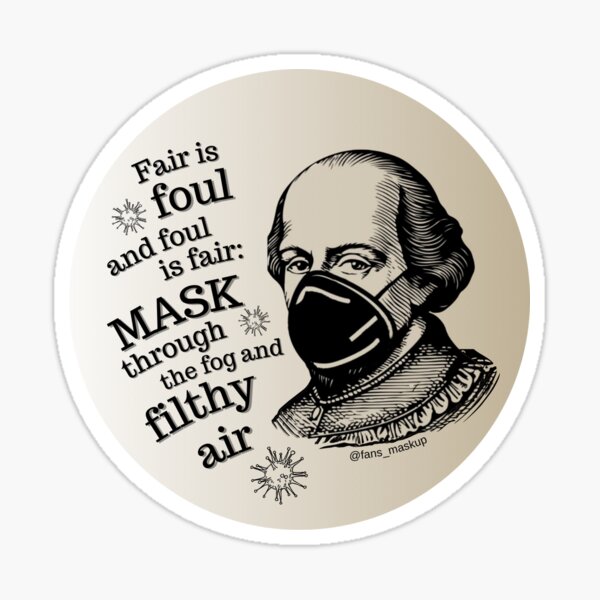 Item preview, Macbeth Mask Up designed and sold by fansmaskup.