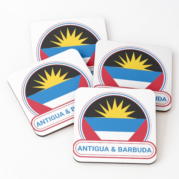 Item preview, Antigua and Barbuda Country Badge - Antigua and Barbuda Flag designed and sold by chrisrivait.