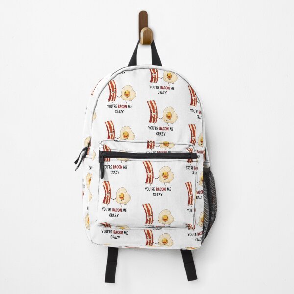 Item preview, Funny food pun - You're Bacon me crazy designed and sold by PurpleWay.