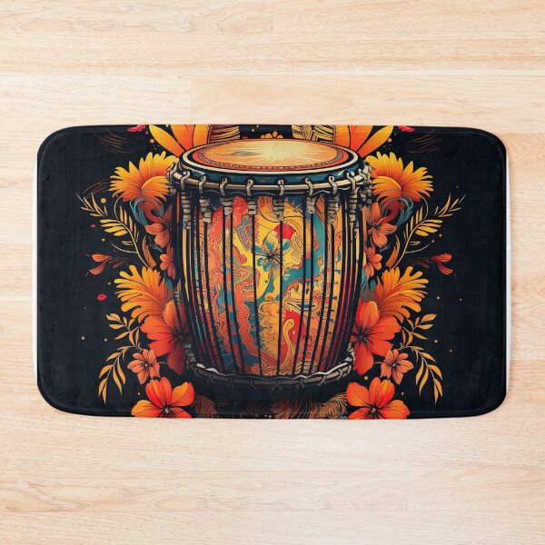 Item preview, colorful tabla instrument designed and sold by artyficial-.