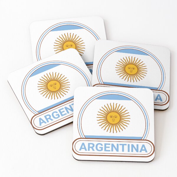 Item preview, Argentina Country Badge - Argentina Flag designed and sold by chrisrivait.