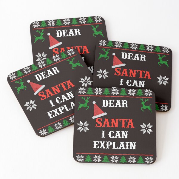 Item preview, Dear Santa I Can Explain Merry Christmas Funny Xmas  designed and sold by BestTee4You.
