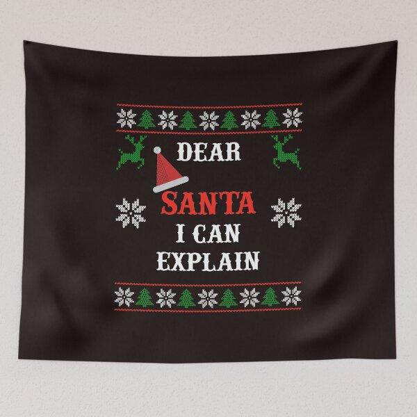 Item preview, Dear Santa I Can Explain Merry Christmas Funny Xmas  designed and sold by BestTee4You.