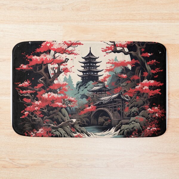 Item preview, japanese koto dark scenary designed and sold by artyficial-.