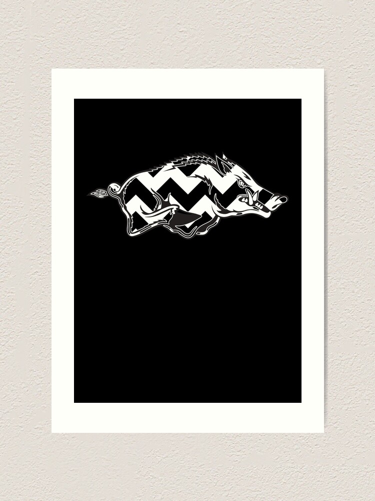 Thumbnail 1 of 3, Art Print, Chevron Razorback designed and sold by Withold.