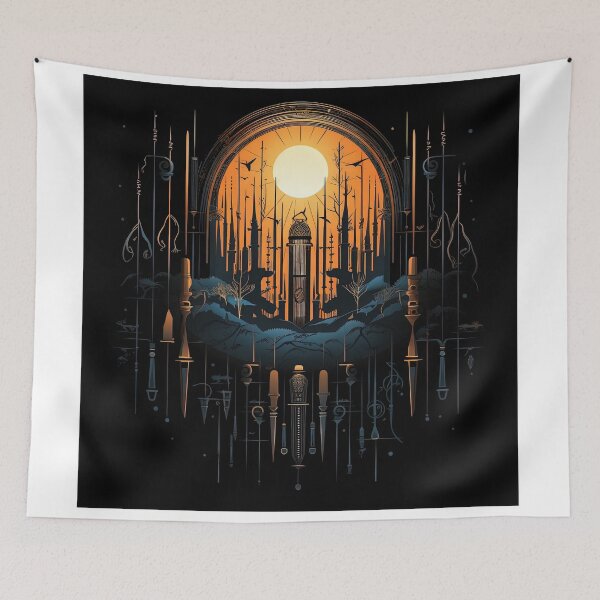 Item preview, landscape looking like an angklung designed and sold by artyficial-.