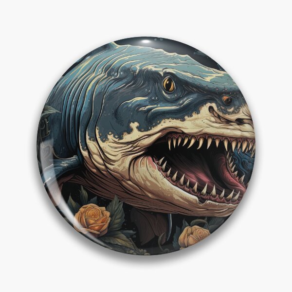 Item preview, monstrous shark attack designed and sold by artyficial-.