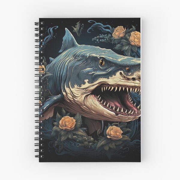 Item preview, monstrous shark attack designed and sold by artyficial-.