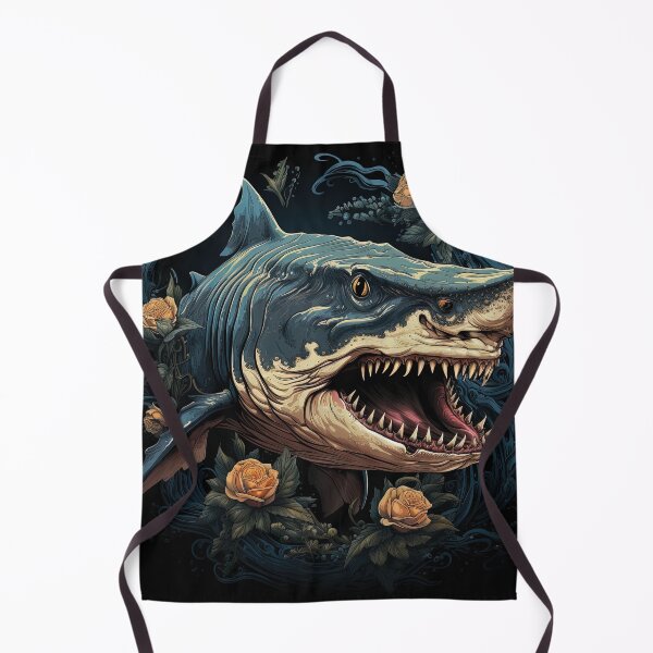 Item preview, monstrous shark attack designed and sold by artyficial-.