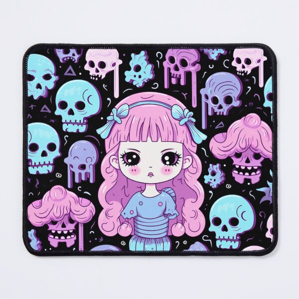 Item preview, Creepy Kawaii Pastel Pattern designed and sold by LazyLifestyle.