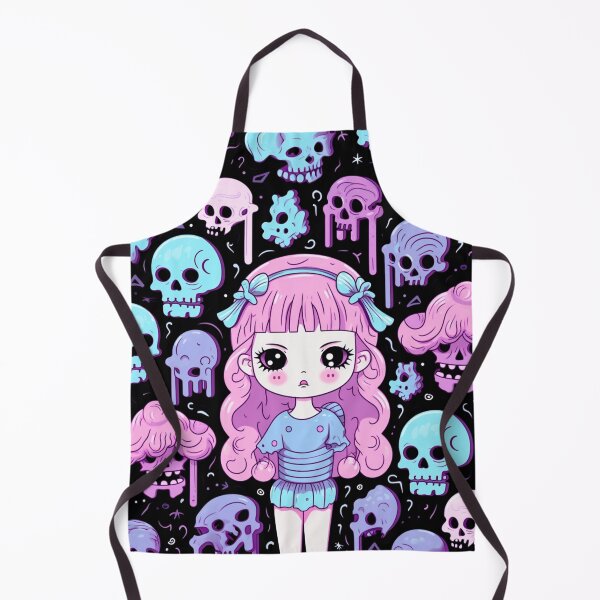 Item preview, Creepy Kawaii Pastel Pattern designed and sold by LazyLifestyle.