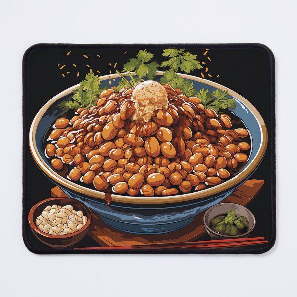 Item preview, natto fermented soybeans designed and sold by artyficial-.