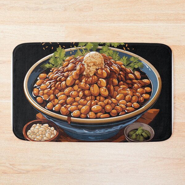 Item preview, natto fermented soybeans designed and sold by artyficial-.