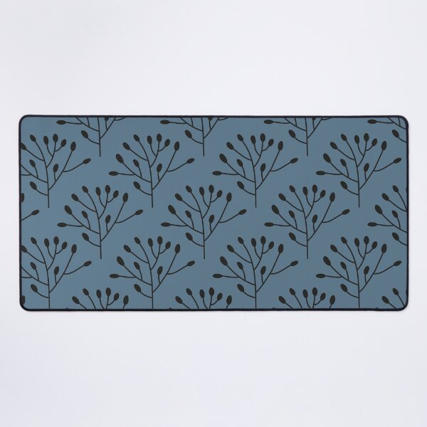Item preview, Stone blue Delicate Floral Pattern designed and sold by ArDecoS.