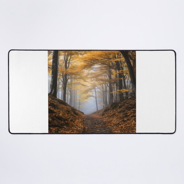 Item preview, Autumn Misty Forest Scenery designed and sold by Shirtastically.
