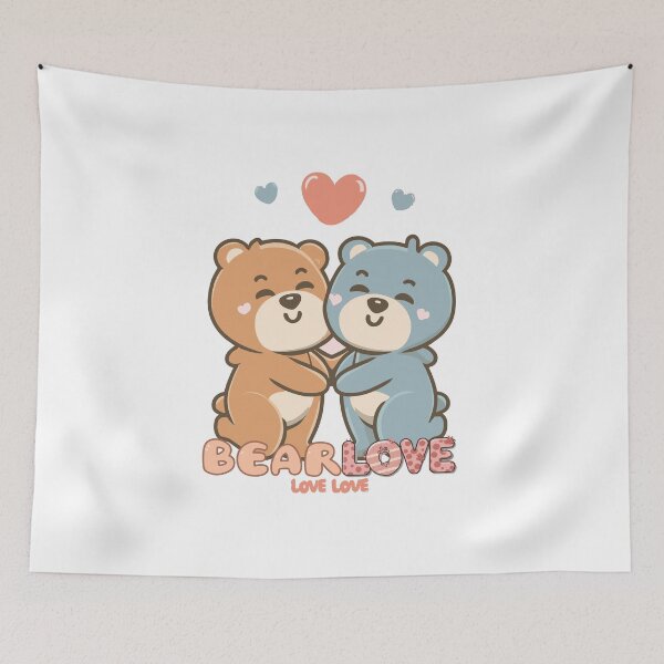 Item preview, Bear Love Kids 8 designed and sold by HahaHandlesHub.