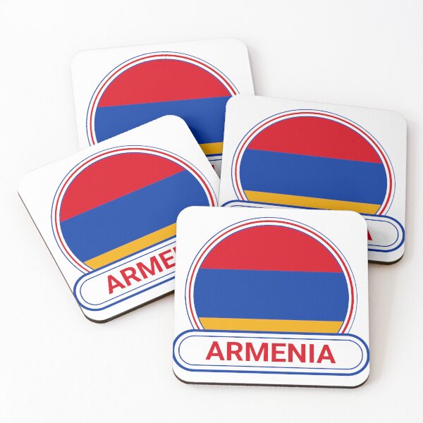 Item preview, Armenia Country Badge - Armenia Flag designed and sold by chrisrivait.