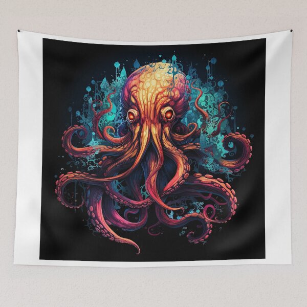 Item preview, sannakji live octopus designed and sold by artyficial-.