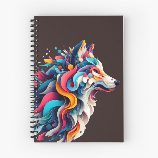 Item preview, Colorful Wolf designed and sold by OGdesing.